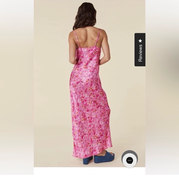 NWT Spell Islamorada Bias Maxi Dress in Canyon Rose Size Medium - Picture 4 of 14